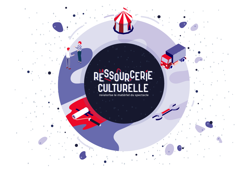La Ressourcerie Culturelle revalorise le matériel du spectacle