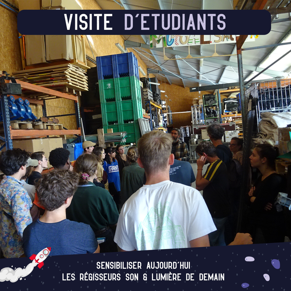 VISITE D’ETUDIANTS NANTAIS