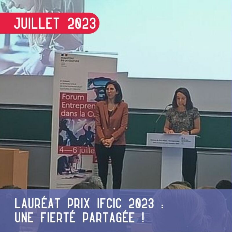 Lauréat du prix IFCIC 2023 : une fierté partagée !