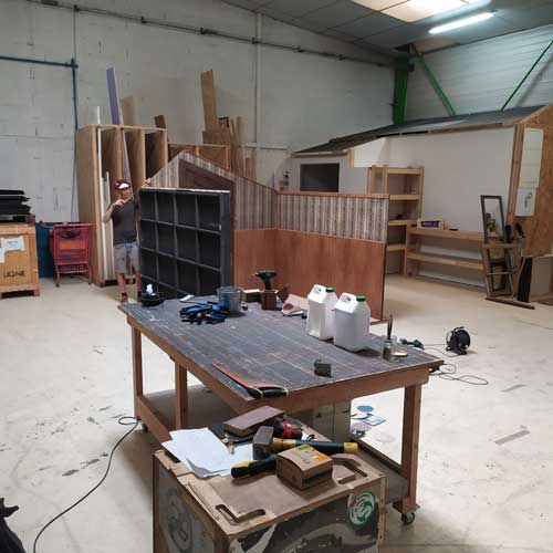 Louer un atelier à La Ressourcerie Culturelle pour la création de vos scénographies