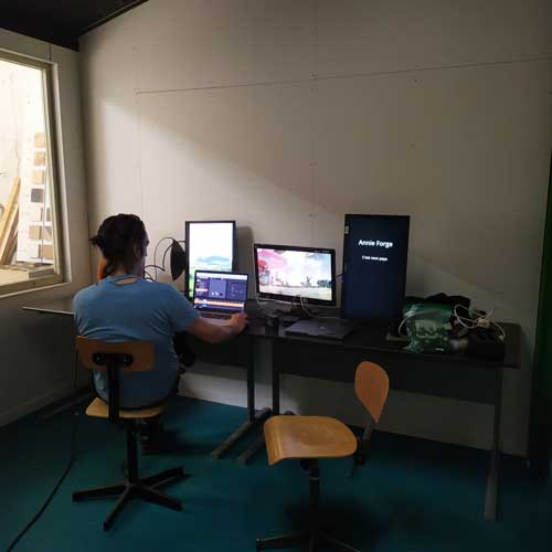 Bureau en location pour la création proche de l'atelier de la Ressourcerie Cutlturelle