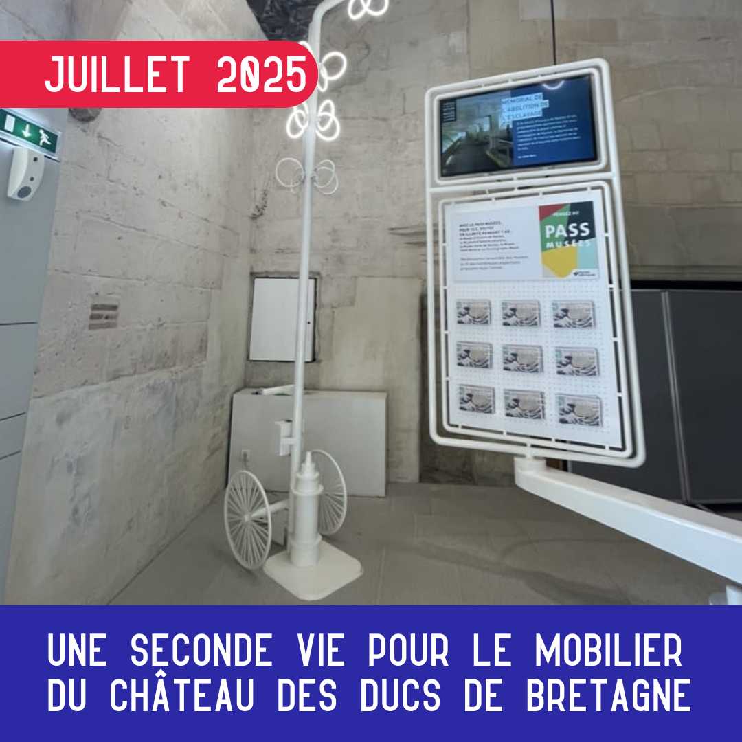 Une seconde vie pour le mobilier du Château des Ducs de Bretagne