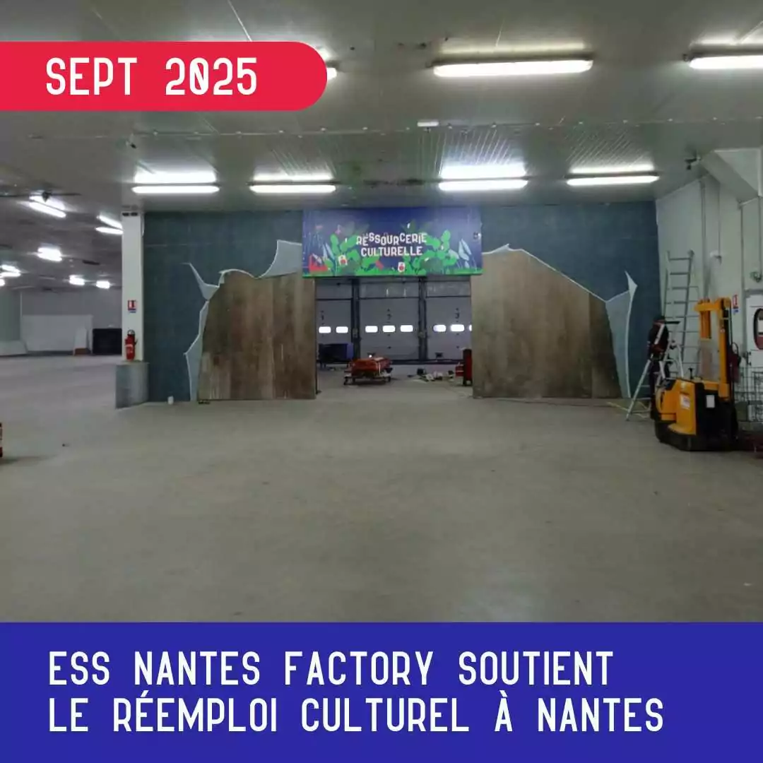 Nantes Métropole soutient le réemploi culturel à Nantes
