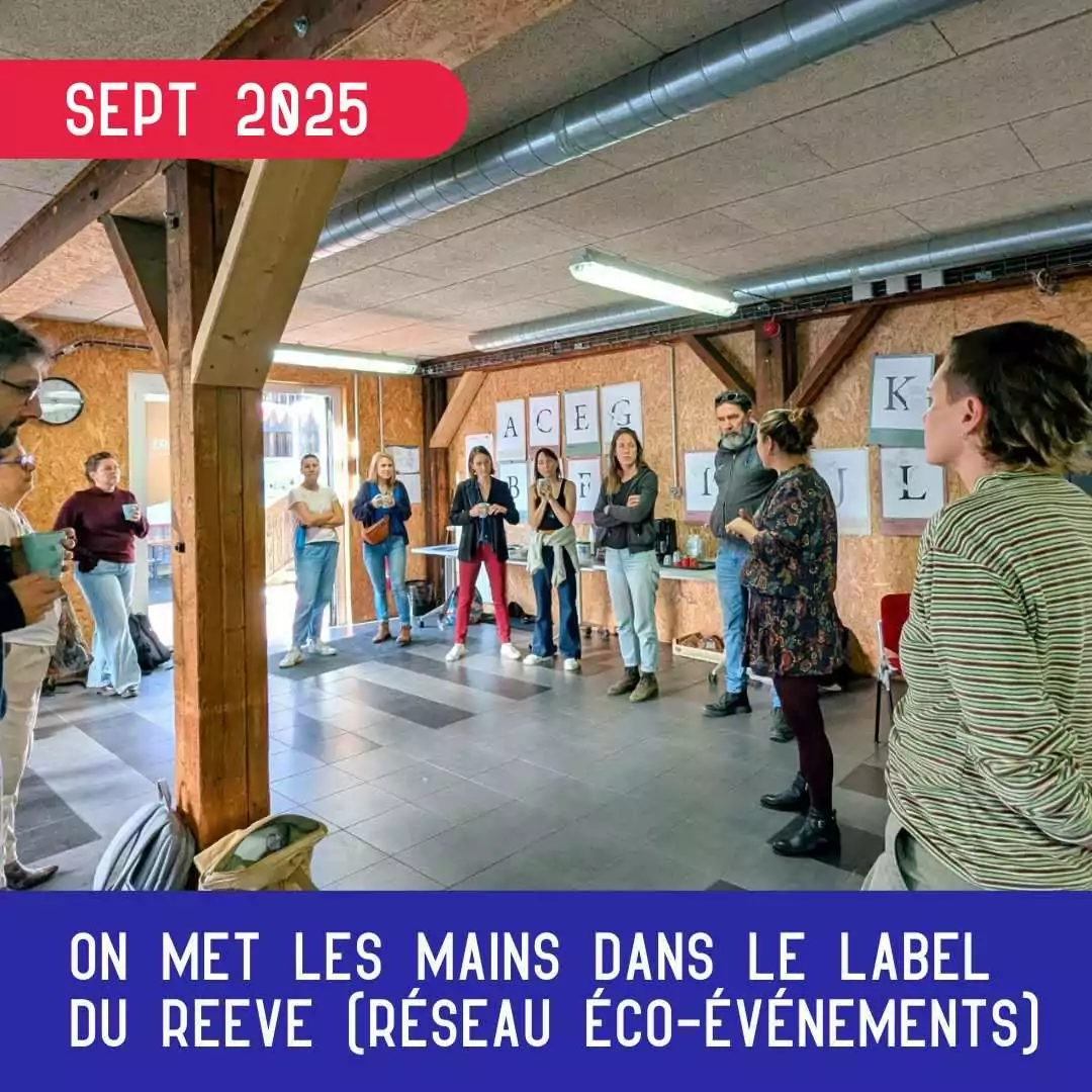 On met les mains dans le Label du REEVE : retour sur le Hackathon du réseau éco-événement