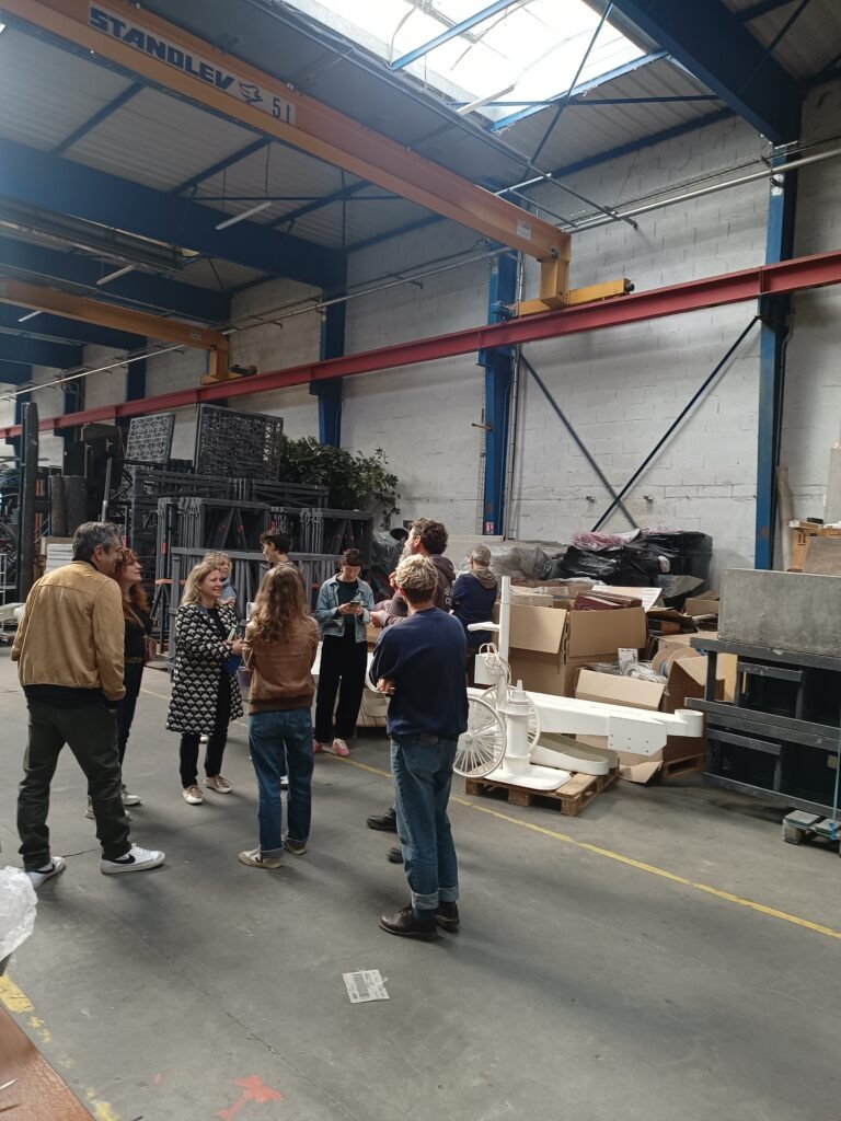 Visite de l'ASTP à La Ressourcerie Culturelle de Montaigu-Vendée