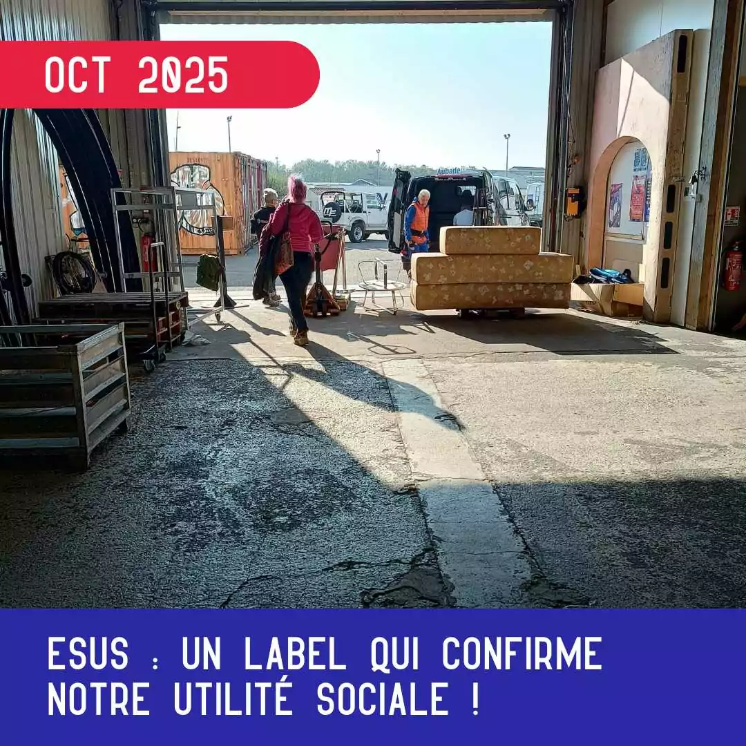 ESUS : un label qui confirme notre utilité sociale !