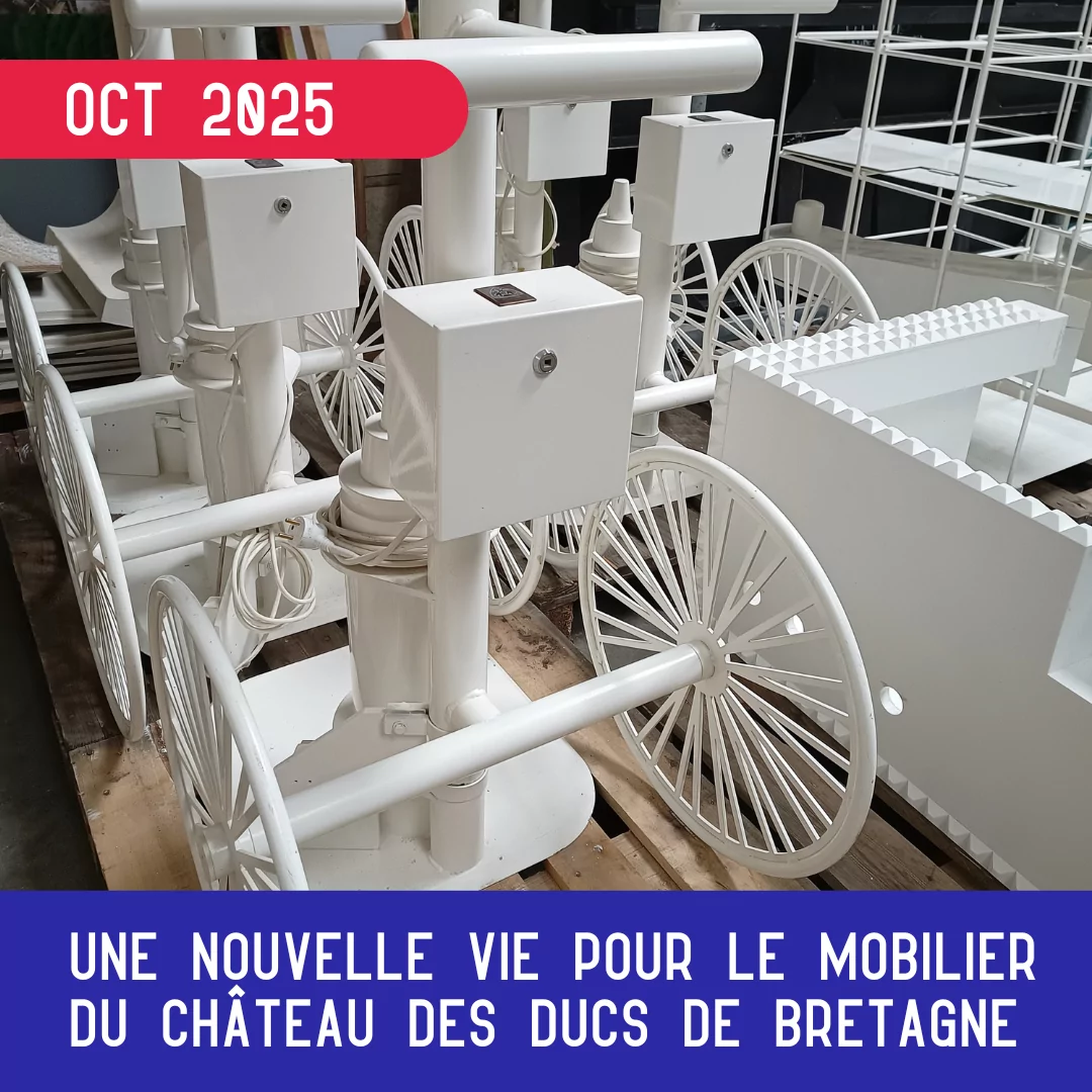 Une nouvelle vie pour le mobilier du Château des Ducs de Bretagne