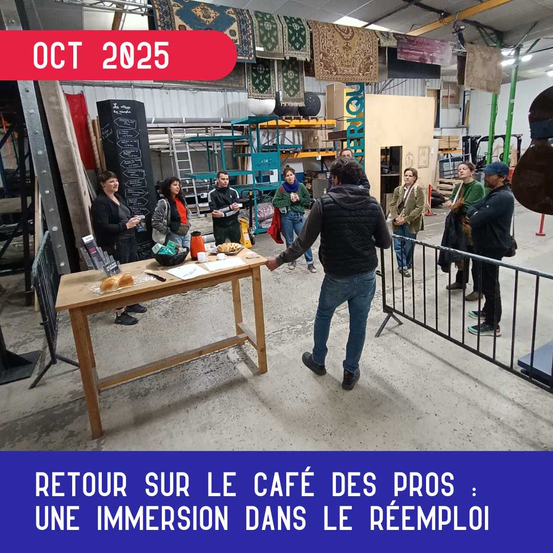 Retour sur notre Café des Pros : Une immersion dans le réemploi culturel
