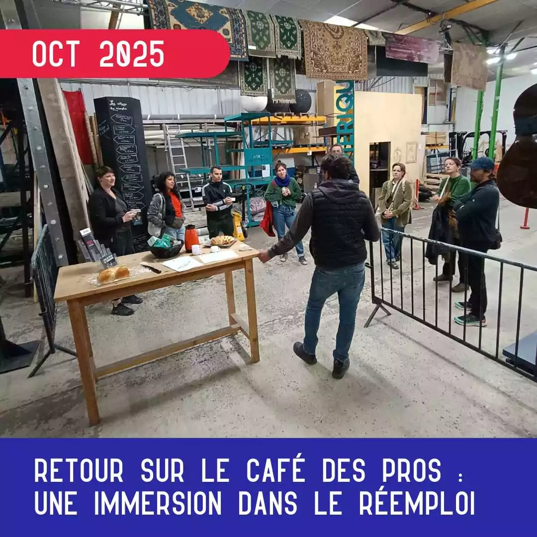 Retour sur notre Café des Pros : Une immersion dans le réemploi culturel