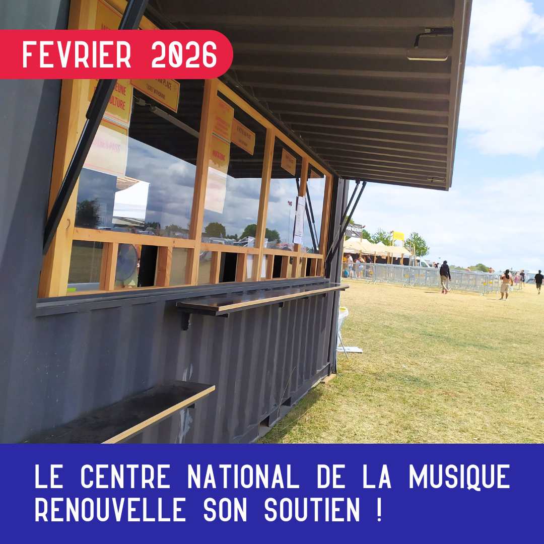 Le Centre National de la Musique renouvelle son soutien à La Ressourcerie Culturelle