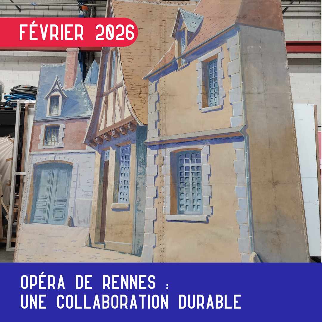 L’Opéra de Rennes et La Ressourcerie Culturelle : une collaboration durable au service du réemploi scénographique