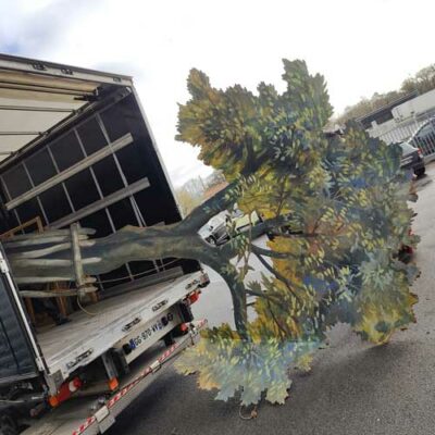 Collecte décor monumental en Pays de la Loire