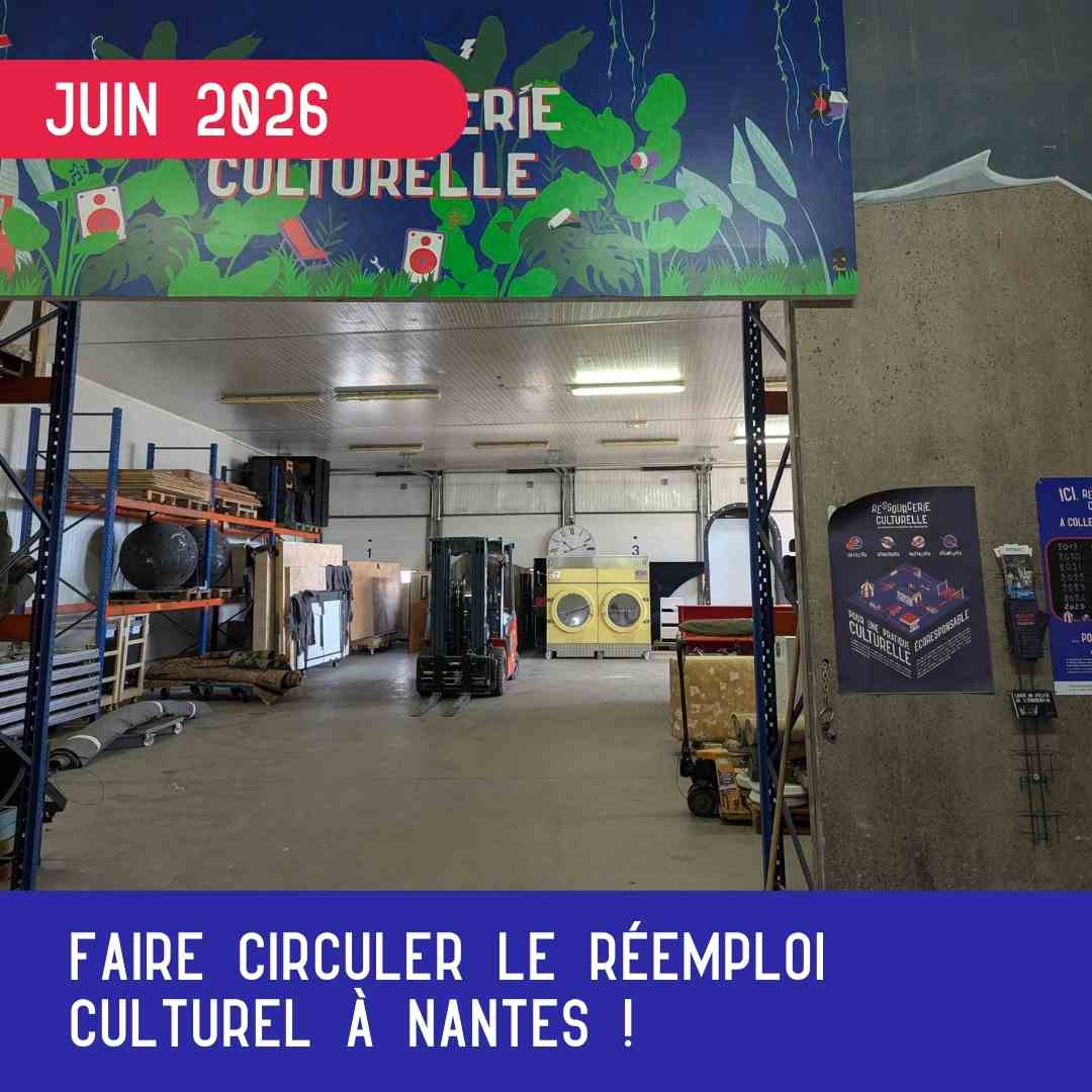Antenne nantaise : faire circuler le réemploi culturel au plus près des projets !