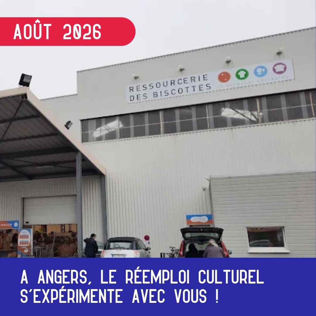 À Angers, le réemploi culturel passe à l’expérimentation… avec vous !