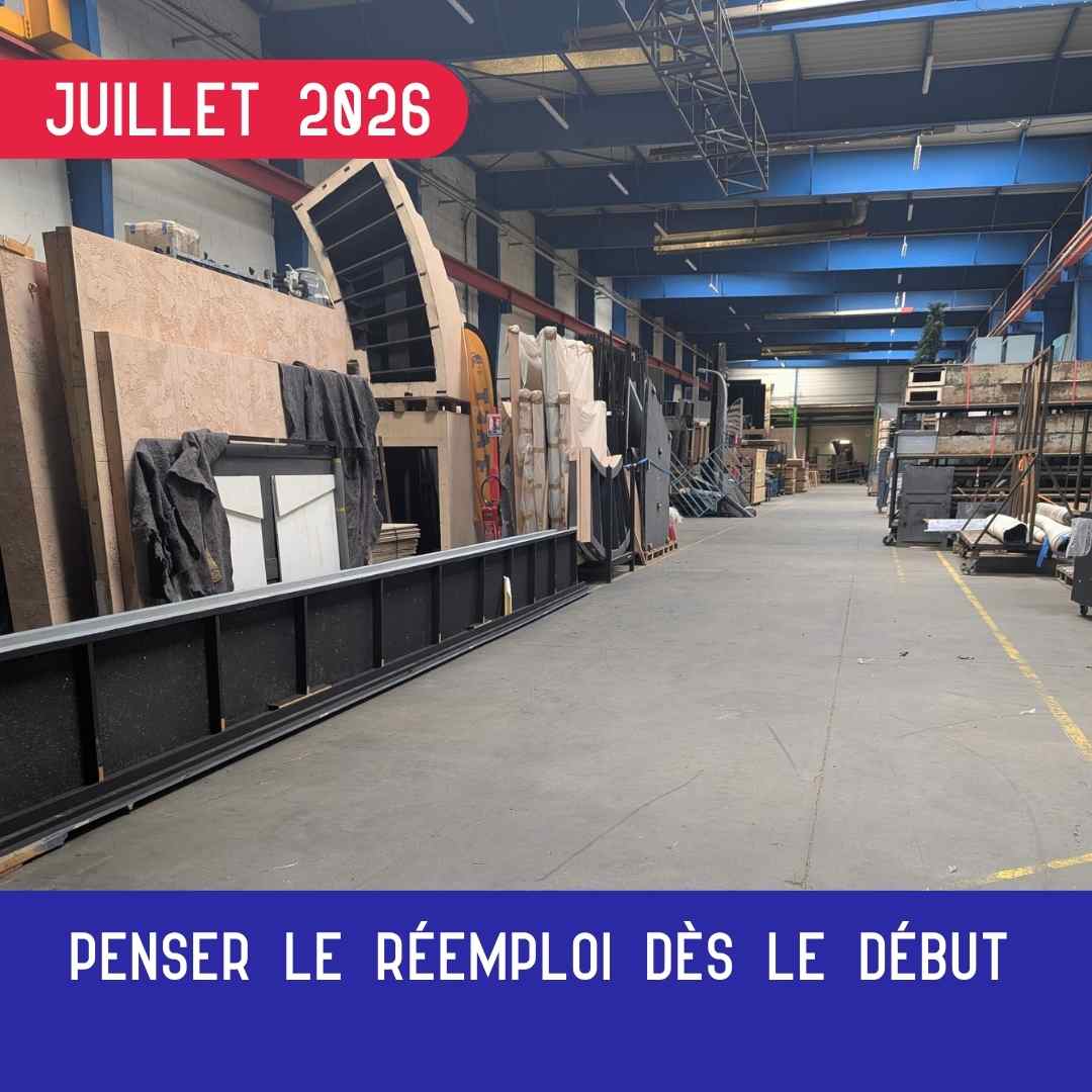 Penser le réemploi dès le début : le 1er matériau d&rsquo;un projet, c&rsquo;est souvent ce qui existe déjà