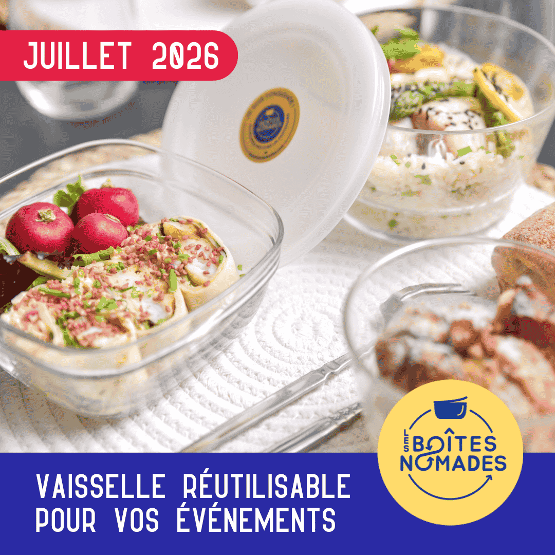 Vaisselle réutilisable pour vos événements : une nouvelle solution disponible chez nous