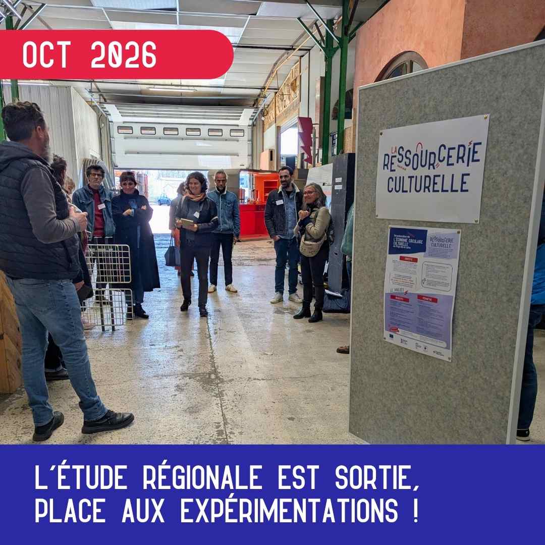 Économie circulaire culturelle en Pays de la Loire : l’étude est sortie, place aux expérimentations !